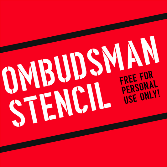 Free Ombudsman Stencil Font