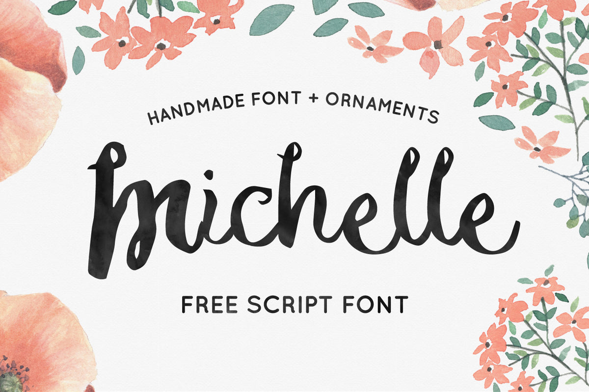 Michelle – Free Handmade Script Font By Noe Araujo – CreativeBooster