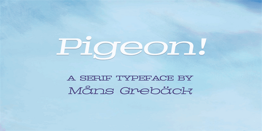 Free Pigeon Font
