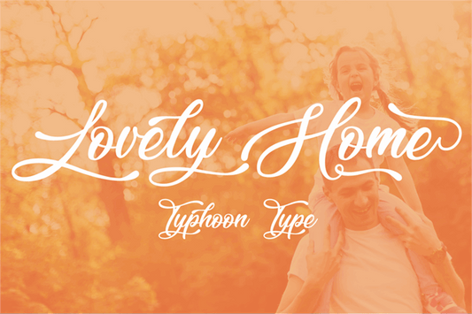 Free Lovely Home Font