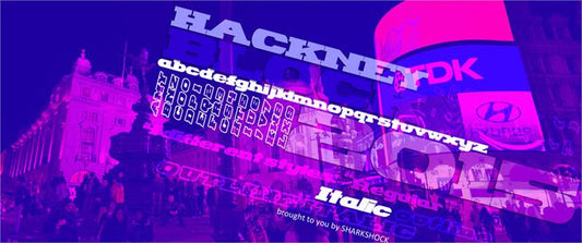 Free Hackney Block Font