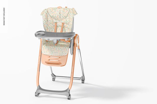 Free Baby Feeding Chair Psd Mockup Psd
