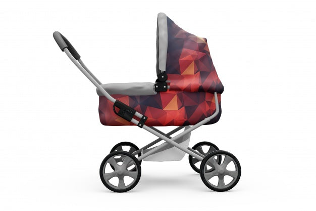 Free Baby Pram Design Psd