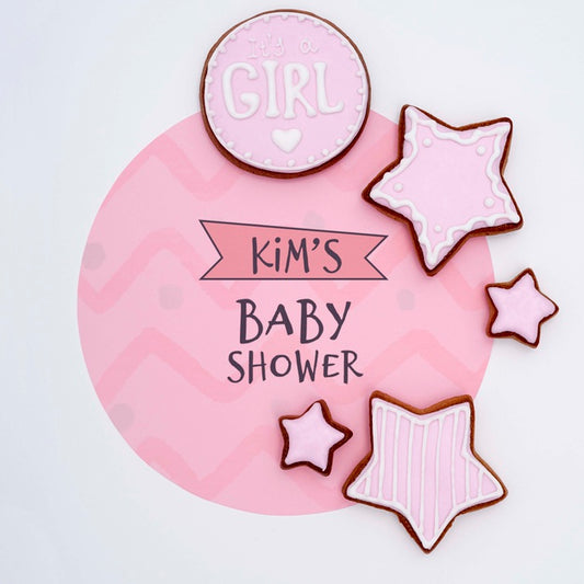 Free Baby Shower Decorations For Girl Psd
