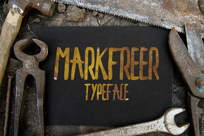 Free Markfreer Typeface