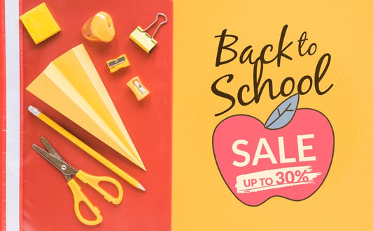 Free Back To School Sale Discount Up To 30% Psd
