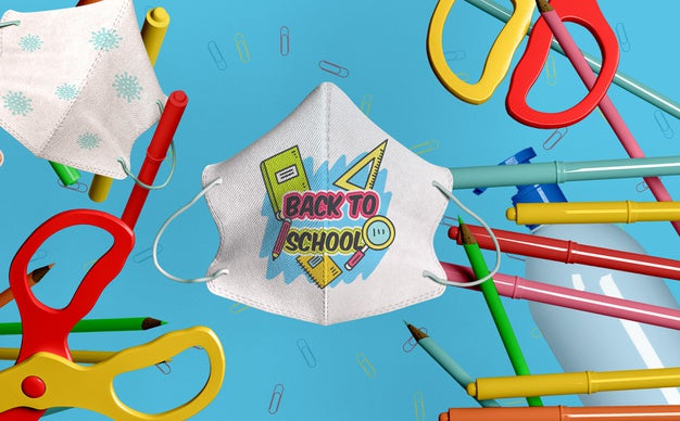 Free Back To School Stationery Mock-Up Psd