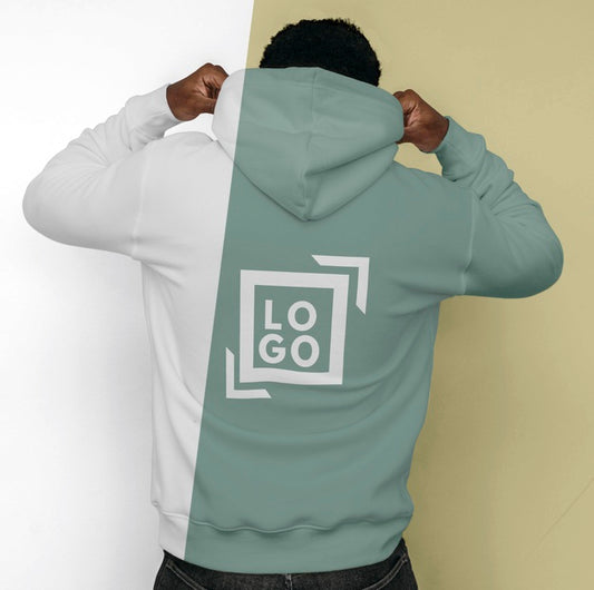 Free Back View Of Stylish Man In Hoodie Psd