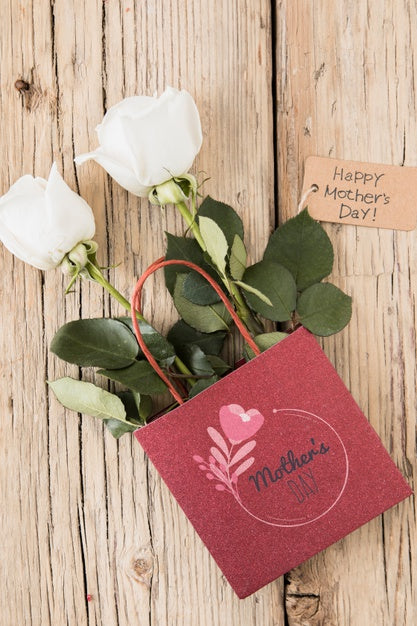 Free Bag Mockup For Mothers Day Psd