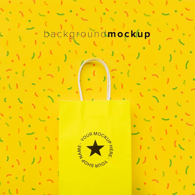 Free Bag With Sale Campaign Design Psd