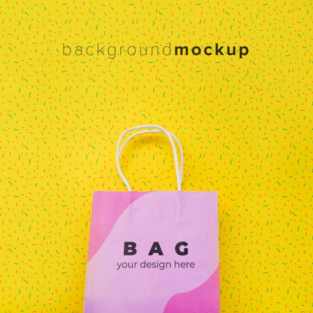 Free Bag With Sale Campaign Psd