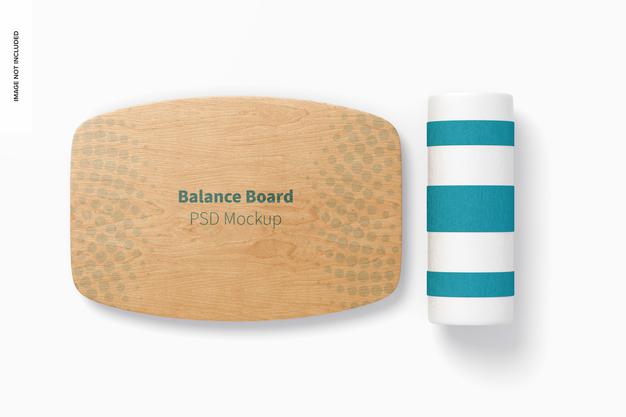 Free Balance Board Mockup Psd