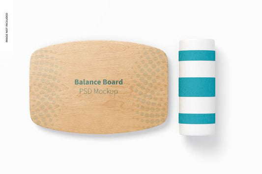 Free Balance Board Mockup Psd