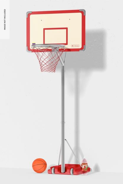 Free Basketball Hoop Mockup, Right View Psd