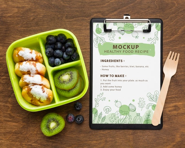 Free Batch Cooking With Notebook Mockup Psd