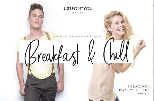 Free Breakfast And Chill Font