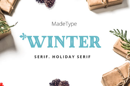 Free Made Winter Serif Font Duo