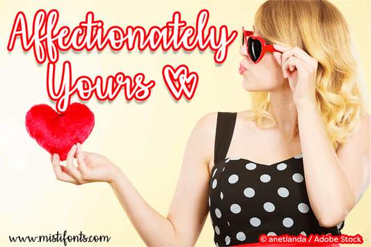 Free Affectionately Yours Font