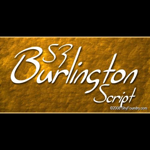 Free SF Burlington Script Font