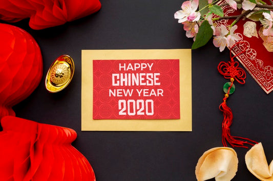 Free Beautiful Chinese New Year Concept Psd