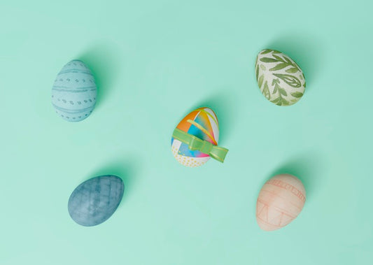 Free Beautiful Easter Concept Mock-Up Psd