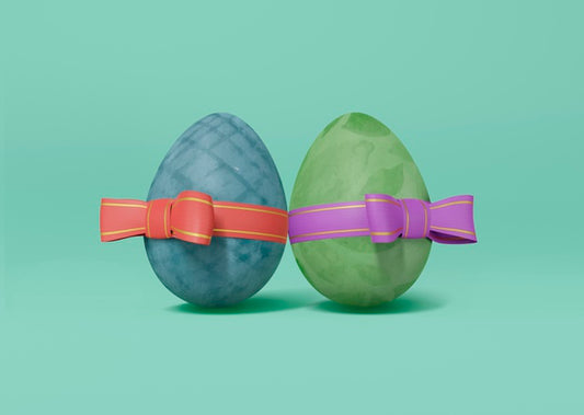 Free Beautiful Easter Concept Mock-Up Psd