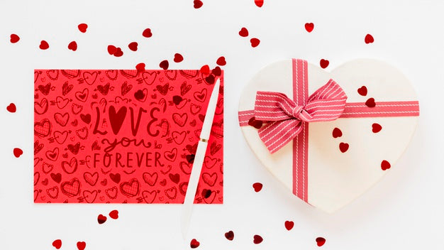 Free Beautiful Valentine'S Day Concept Psd