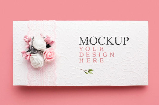 Free Beautiful Wedding Concept Mock-Up Psd
