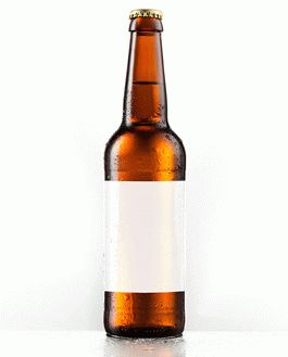 Free Beer Label Mockup