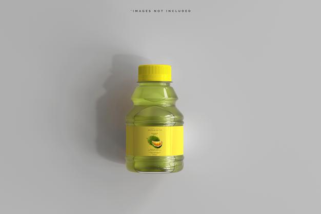 Free Beverage Bottle Mockup Psd