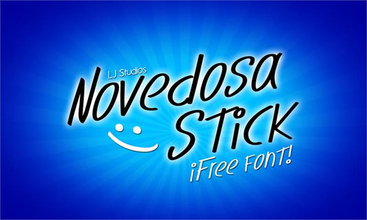 Free Novedosa Stick Font