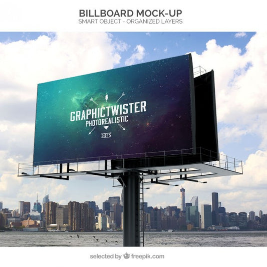Free Billboard Mockup Psd