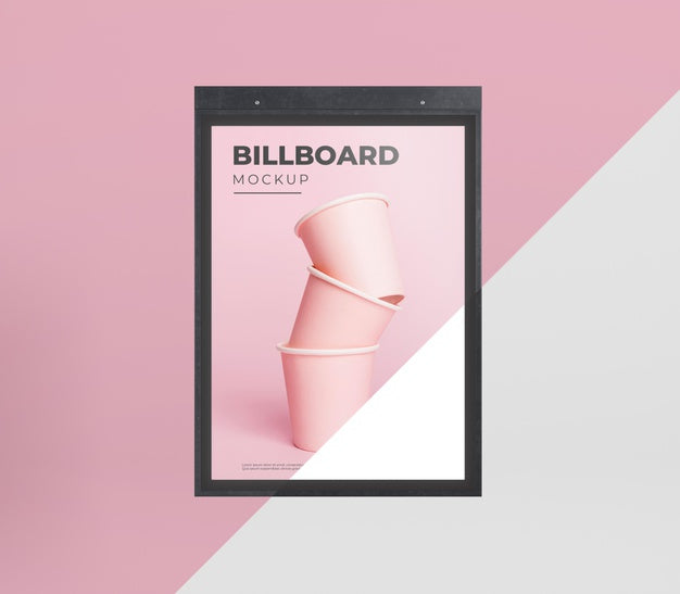 Free Billboard Studio Mock Up Psd