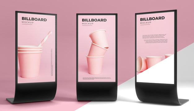 Free Billboard Studio Mock Up Psd