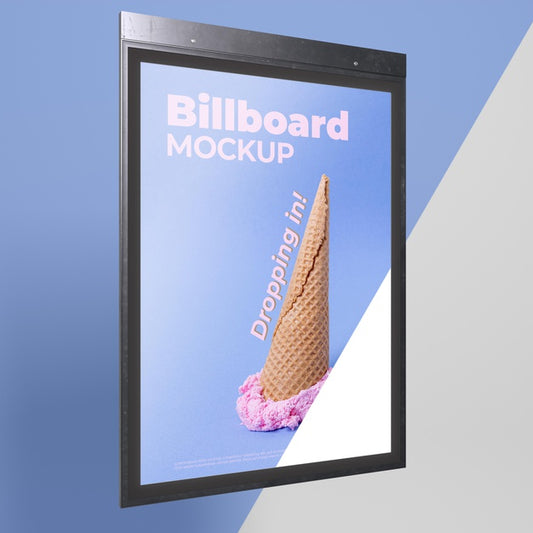 Free Billboard Studio Mock Up Psd