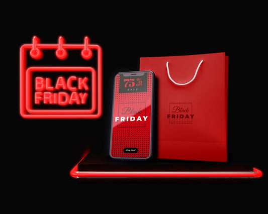Free Black Friday Campaing Advertising Electronic Device For Sale Psd