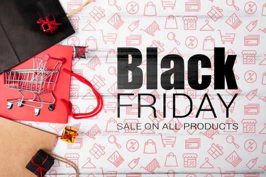 Free Black Friday Day Opening Announcement Psd