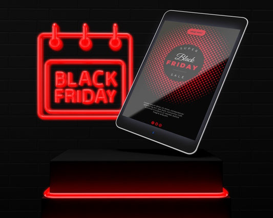 Free Black Friday Promotions Mock-Up Psd