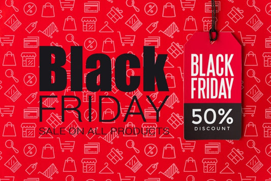 Free Black Friday Sales With Discounts Psd