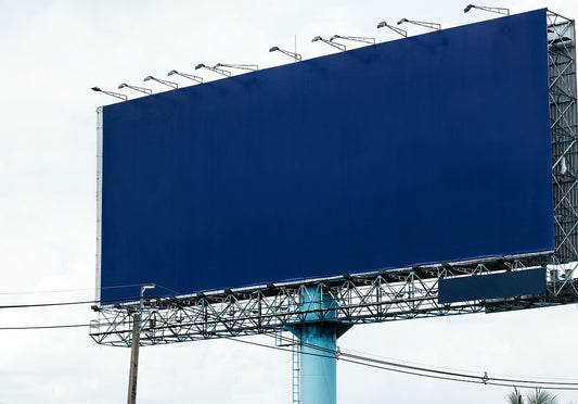 Free Blank Billboard Mockup