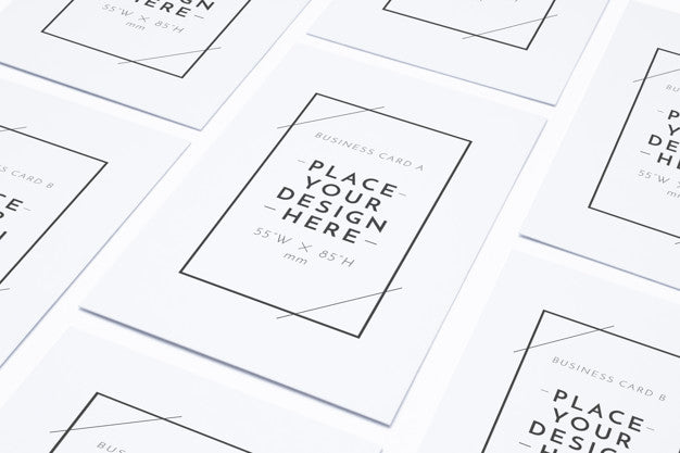Free Blank Business Posters Pattern Psd