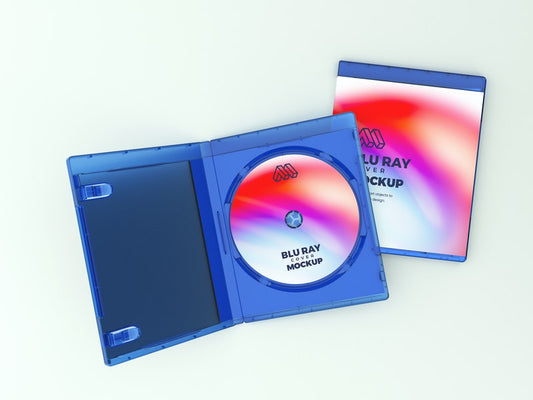 Free Blu Ray Cover Psd Mockup