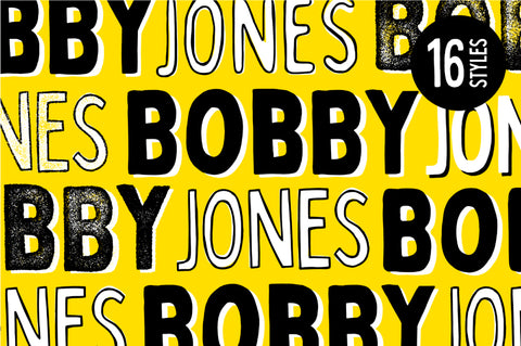 Free Bobby Jones Font
