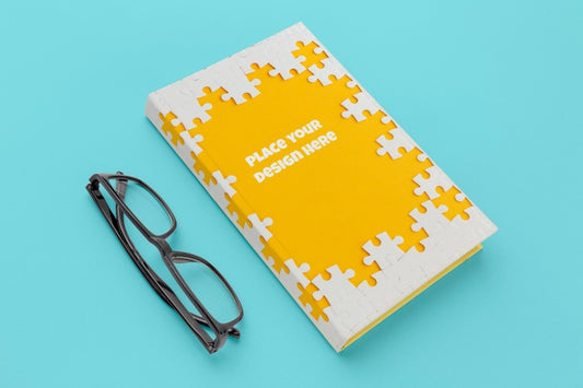 Free Book Cover Mock-Up Composition Psd