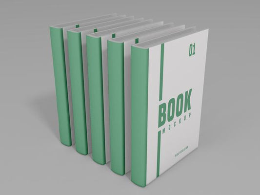 Free Book Cover Mockup Psd