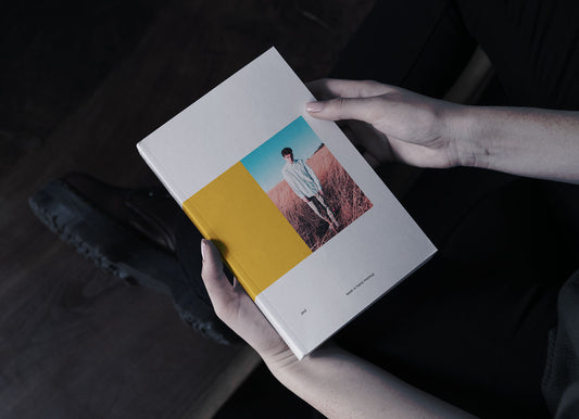 Free Book In Hand Mockup