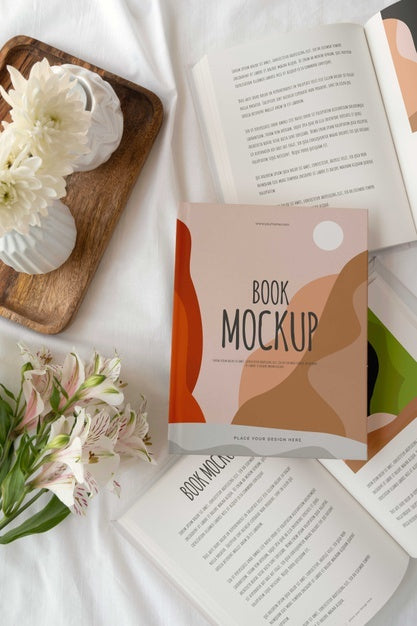 Free Book Mockup Used In Real Life Psd