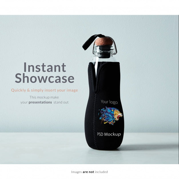 Free Bottle Mock Up Psd