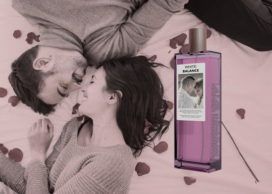 Free Bottle Of Perfume For Couples Psd
