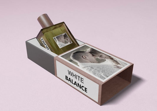 Free Bottle Of Perfume In Open Box Psd